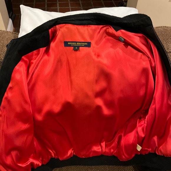 Brooks Brother’s Soft Suede light Jacket Women’s Size 6 - Picture 4 of 5